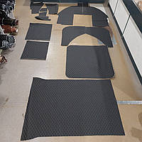 Шумоізоляція кабіни МТЗ мала кабіна чорний ромб чорна нитка I з вухом