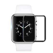 Захисна плівка Apple Watch 40 mm (0.2 мм, 3D чорна) Polycarbone