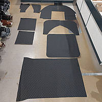 Шумоізоляція кабіни МТЗ мала кабіна чорний ромб чорна нитка I без вуха