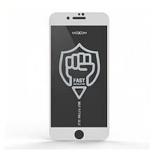 Скло iPhone 7 Plus/8 Plus 5.5 MOXOM FS біле