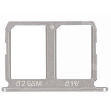 Тримач SIM-карти Samsung G920FD Galaxy S6 Duos gray (dual sim)