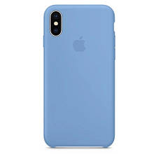 Silicone case for iPhone XS Max (24) azure