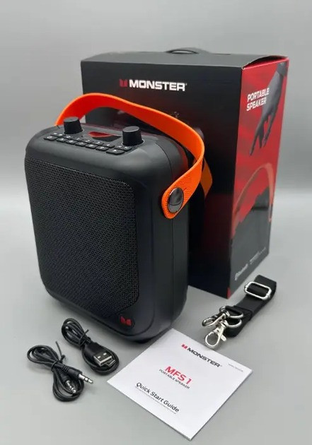 Колонка Портативна Bluetooth MONSTER 24W MFS1/21139 USB Type C