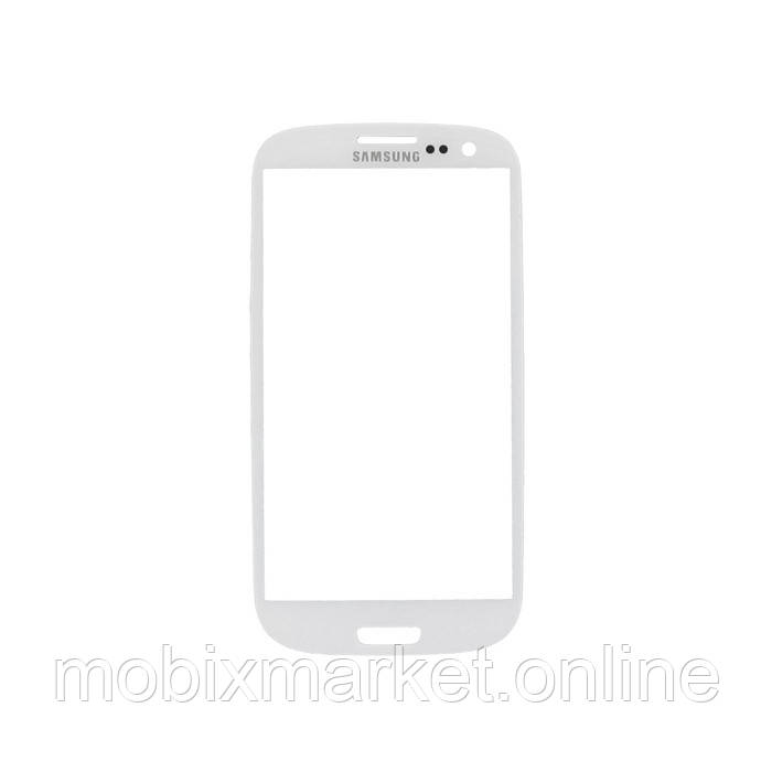 Скло корпусу Samsung I9300 Galaxy S3 white