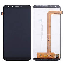 Дисплей Ulefone Mix 2 в зборі з сенсором black