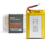 Акумулятор VIDEX Li-pol VLF-B103450-18 1800mAh 1шт, фото 3