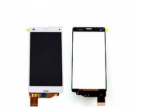 Дисплей Sony D5803 Xperia Z3 Compact Mini/D5833 в зборі з сенсором white