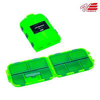 Коробка Meiho FB-10 Akiokun Green 97x65x30mm