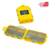 Коробка Meiho FB-10 Akiokun Yellow 97x65x30mm