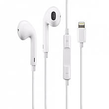 Навушники Apple iPhone EarPods Lightning white (оригінал)