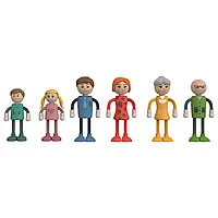 Іграшковий набір персонажів для лялькового будинку Playtive