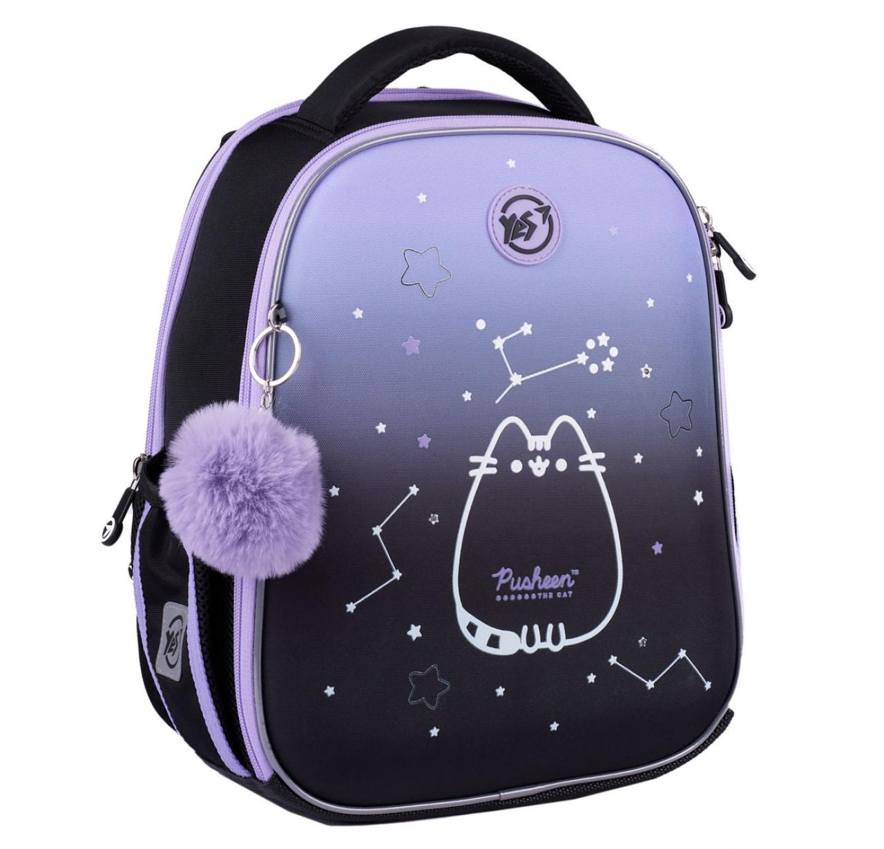 Рюкзак YES H-100 шкільний каркасний Pusheen Stellar 550095