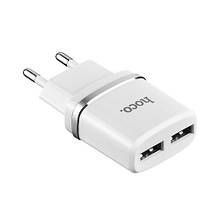 МЗП HOCO C12 Smart 2.4A 2USB white