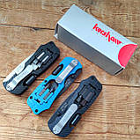 Ніж складний Kershaw Select Fire 1920, напівсерейтор 19см чорний, фото 7