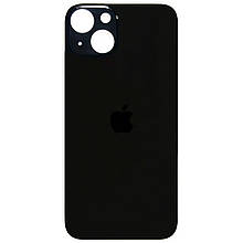 Задня кришка (скло) iPhone 13 mini midnight (big hole)