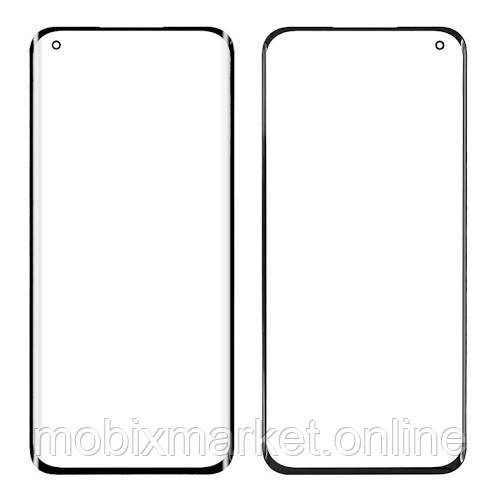 Скло корпусу Xiaomi Mi 11/ Mi 11 Pro/ Mi 11 Ultra з OCA- плівкою, black (Original PRC)