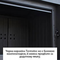 Камінні топки повітряні Kratki Камін з топкою для обігріву будинку LUCY 14 Вбудована камінна топка 14 кВт, фото 5