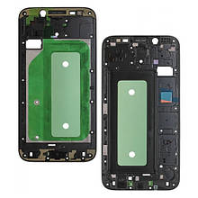 Рамка дисплею Samsung J730 Galaxy J7 (2017) black