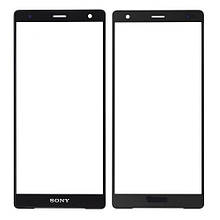 Скло корпусу Sony H8266 Xperia XZ2, з OCA-плівкою, black
