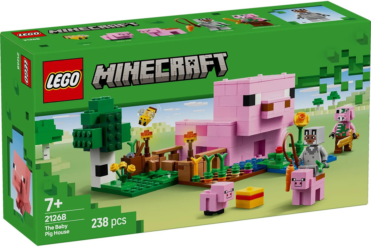 LEGO Конструктор Minecraft Будинок для поросят, фото 1