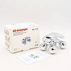 Роликовий 4D масажер для тіла та обличчя / Мікротоковий масажер для обличчя / Ліфтинговий масажер, фото 9