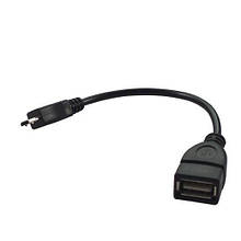 Перехідник- OTG USB 2.0 to microUSB black