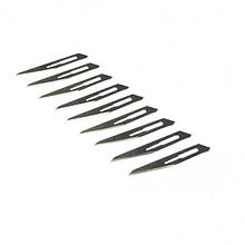 Леза скальпеля RJ No11 пачка 10 шт (для плоских ручок)