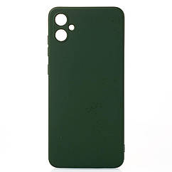 Силіконовий чохол SOFT Silicone Case для Samsung A05/M05 (без лого) темно-зелений