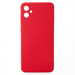 Силіконовий чохол SOFT Silicone Case для Samsung A05/M05 (без лого) червоний