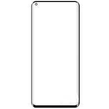 Скло корпусу Xiaomi Mi 11/Mi 11 Pro/Mi 11 Ultra black (оригінал)