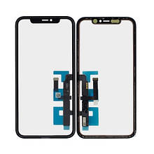Сенсор iPhone 11 з ОСА-плівкою та мікросхемою black (оригінал)