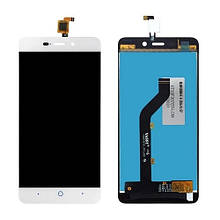 Дисплей ZTE Blade X3 A452/Nubia X3 в зборі з сенсором white