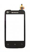 Сенсор Lenovo A208 black