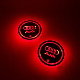Пі дсвітка в підстаканник з логотипом Audi, 2 шт