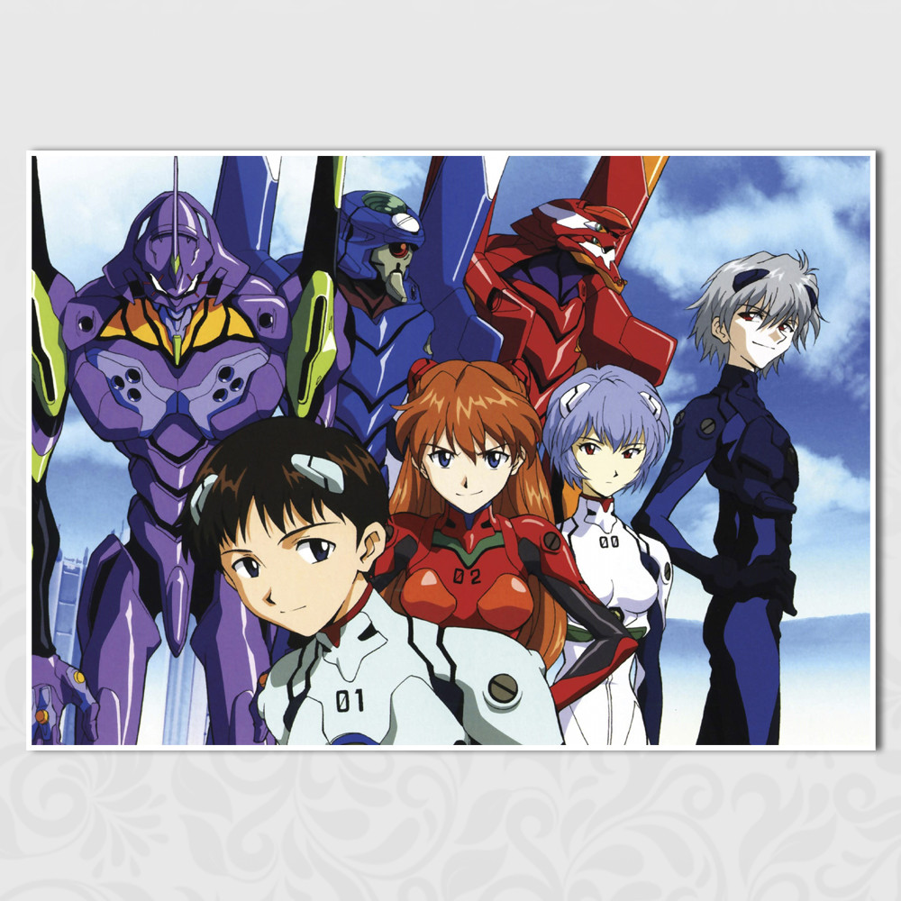 Плакат A3 Аніме Evangelion