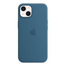 Silicone case for iPhone 13 (36) cobalt blue (закритий низ)