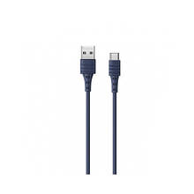 USB кабель Type- C Remax Zeron Series Elastic RC- 068a, 5A 1m blue