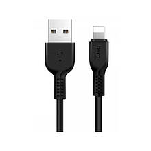 USB кабель HOCO X20 Flash Lightning 2.4A 1m black
