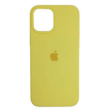 Silicone case for iPhone 12 Pro Max ( 4) yellow