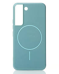 Чохол Glamour Case with MagSafe для Samsung S22 wave blue