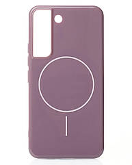 Чохол Glamour Case with MagSafe для Samsung S21 FE deep purple