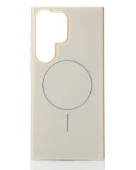 Чохол Glamour Case with MagSafe для Samsung S24 Ultra natural titanium