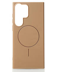 Чохол Glamour Case with MagSafe для Samsung S22 Ultra desert titanium