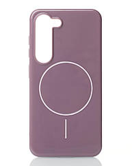 Чехол Glamour Case with MagSafe для Samsung S23 deep purple