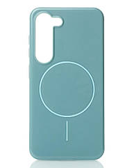 Чохол Glamour Case with MagSafe для Samsung S23 wave blue