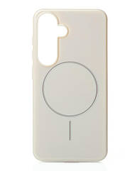 Чохол Glamour Case with MagSafe для Samsung S24 FE natural titanium