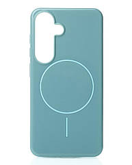 Чохол Glamour Case with MagSafe для Samsung S24 FE wave blue