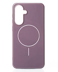 Чехол Glamour Case with MagSafe для Samsung A56 deep purple