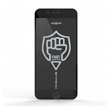 Скло iPhone 7 Plus/8 Plus 5.5 MOXOM FS чорне