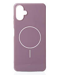 Чехол Glamour Case with MagSafe для Samsung A06 deep purple